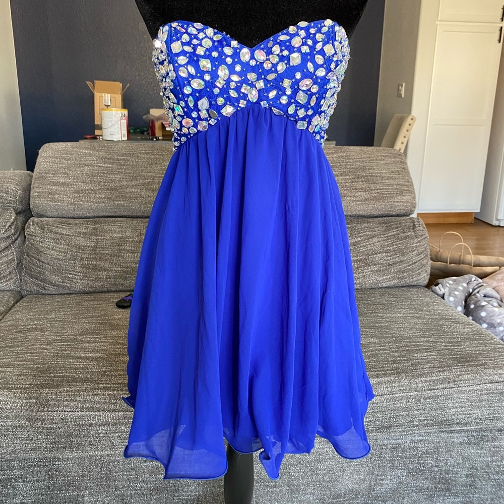 Royal Blue Dress